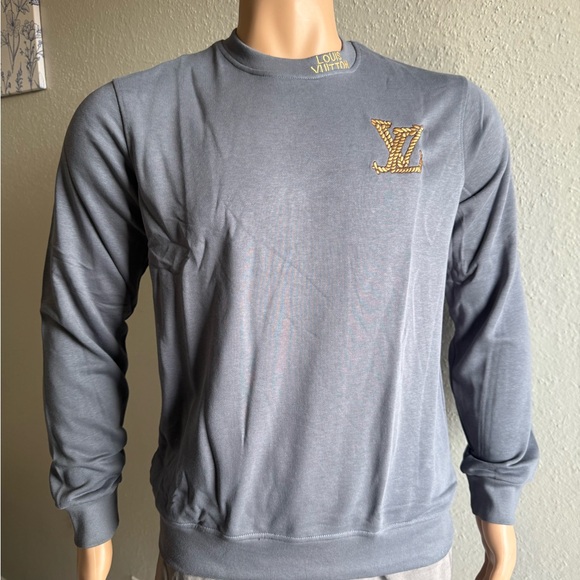 Louis Vuitton Gray Men's Sweater